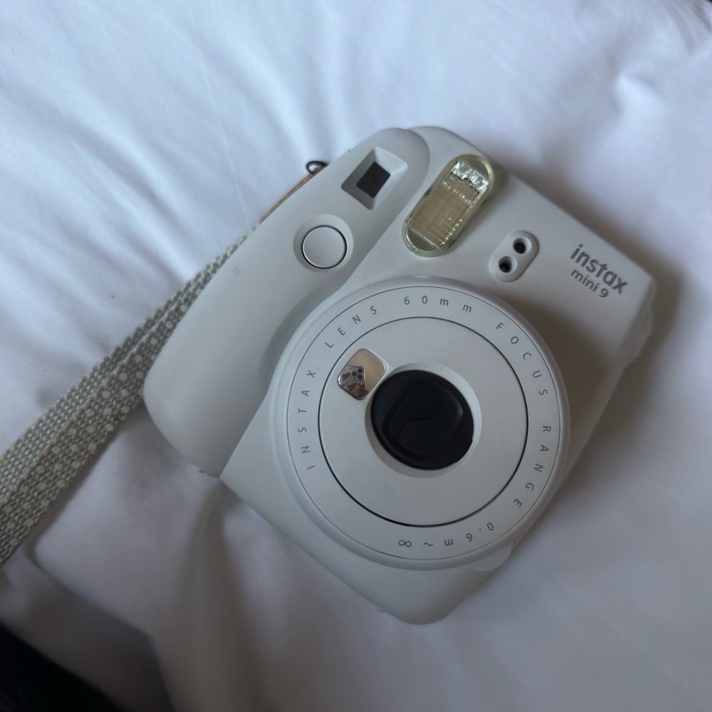 Fujifilm Grey Instax Mini Instant Camera Film Photography